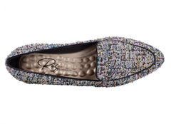 Multi Boucle Fabric Black Patent-HONEY BY ROS HOMMERSON 4
