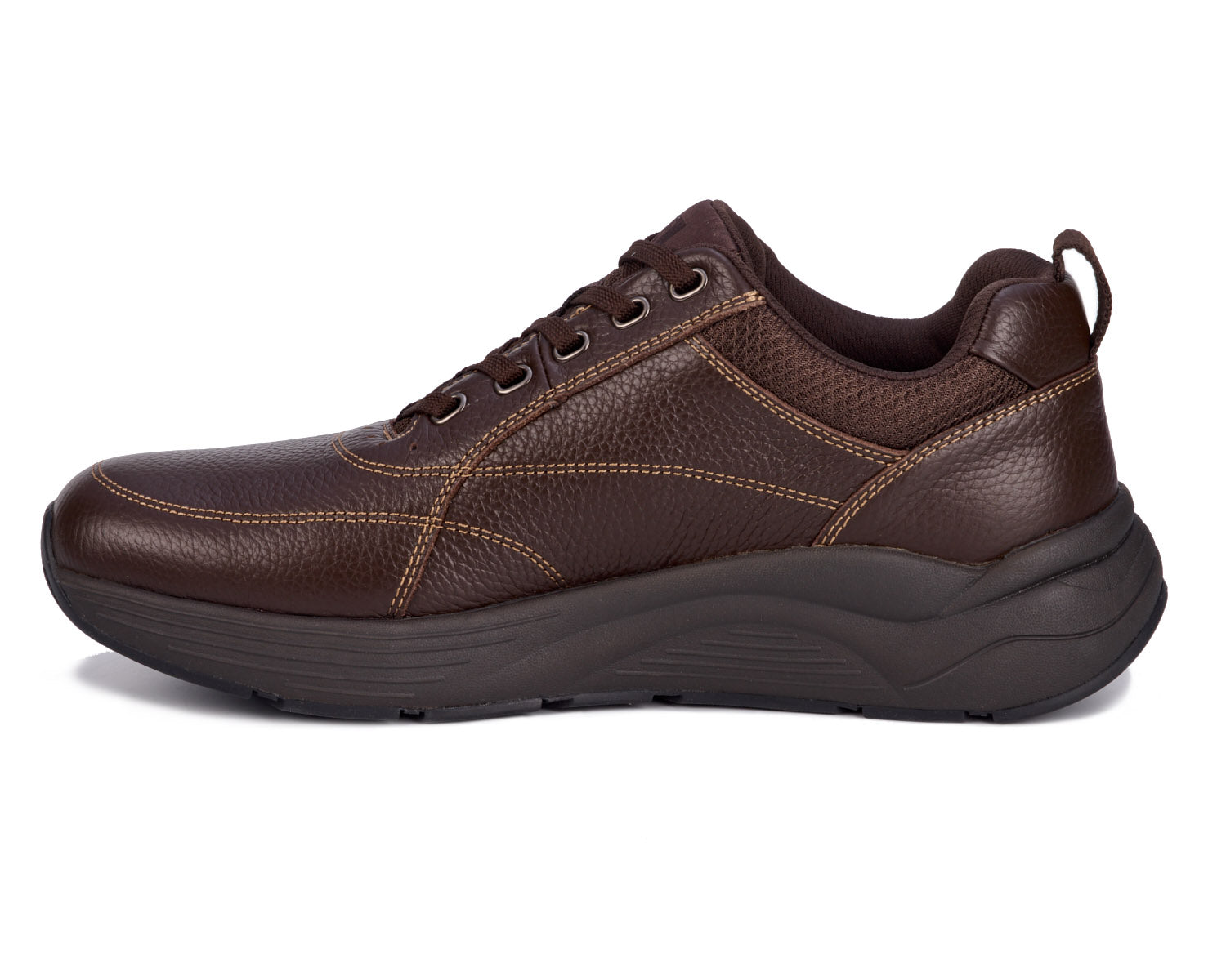 Brown Pebbled Leather-MAKER BY DREW 3