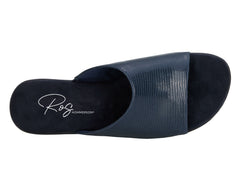 Navy Lizard Print Patent Leather-CAM II BY ROS HOMMERSON 4