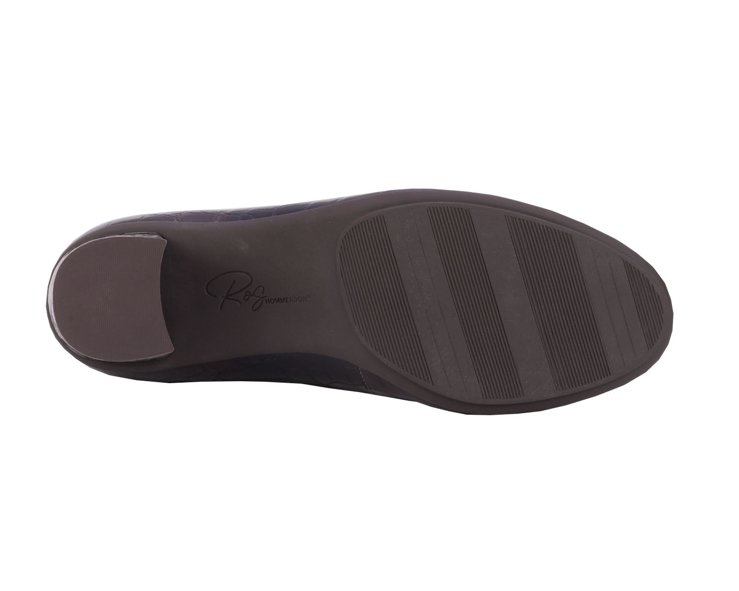 Brown Croc Patent Leather-PAULA BY ROS HOMMERSON 3