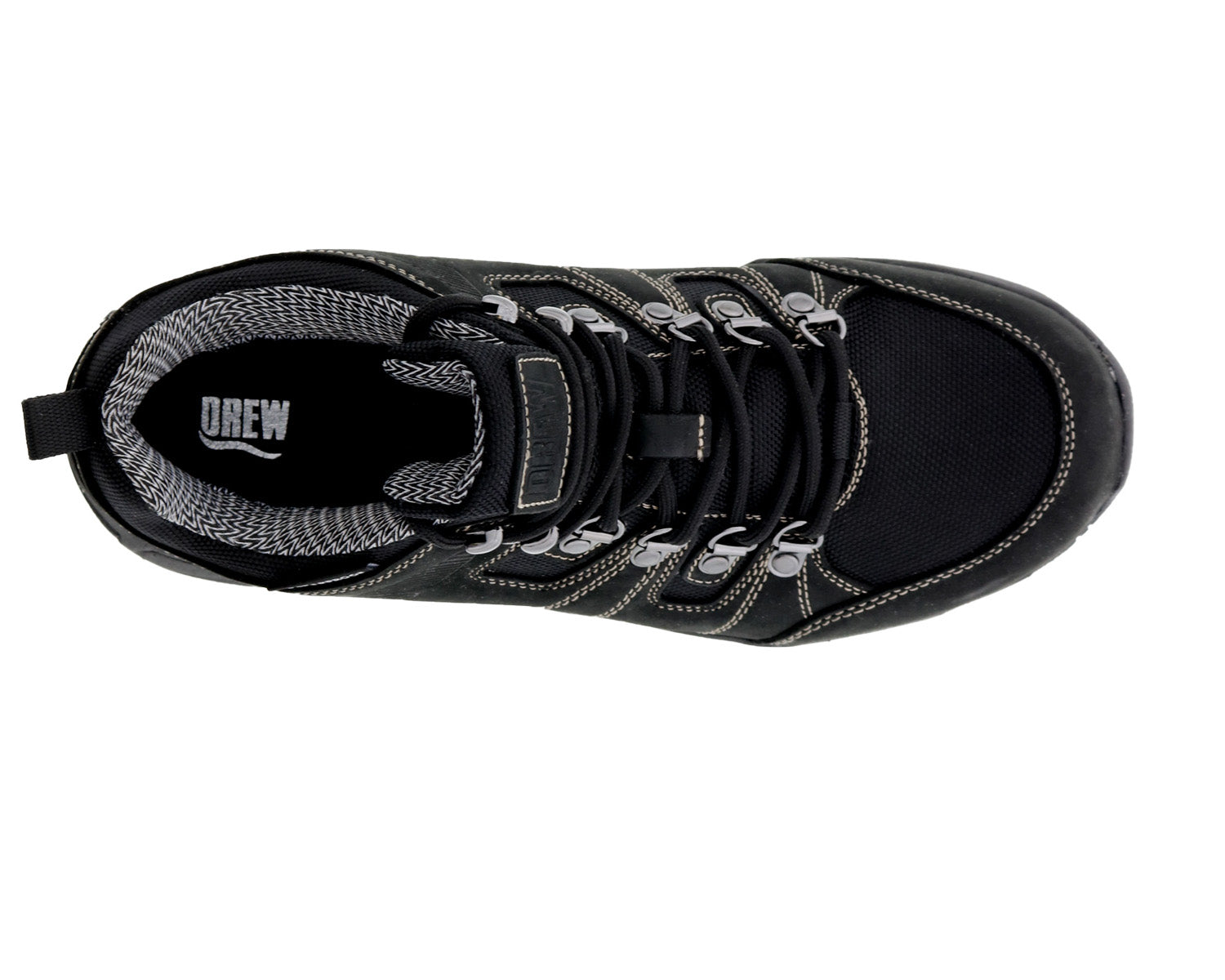 Black Leather-Canyon Boots BY DREW 7