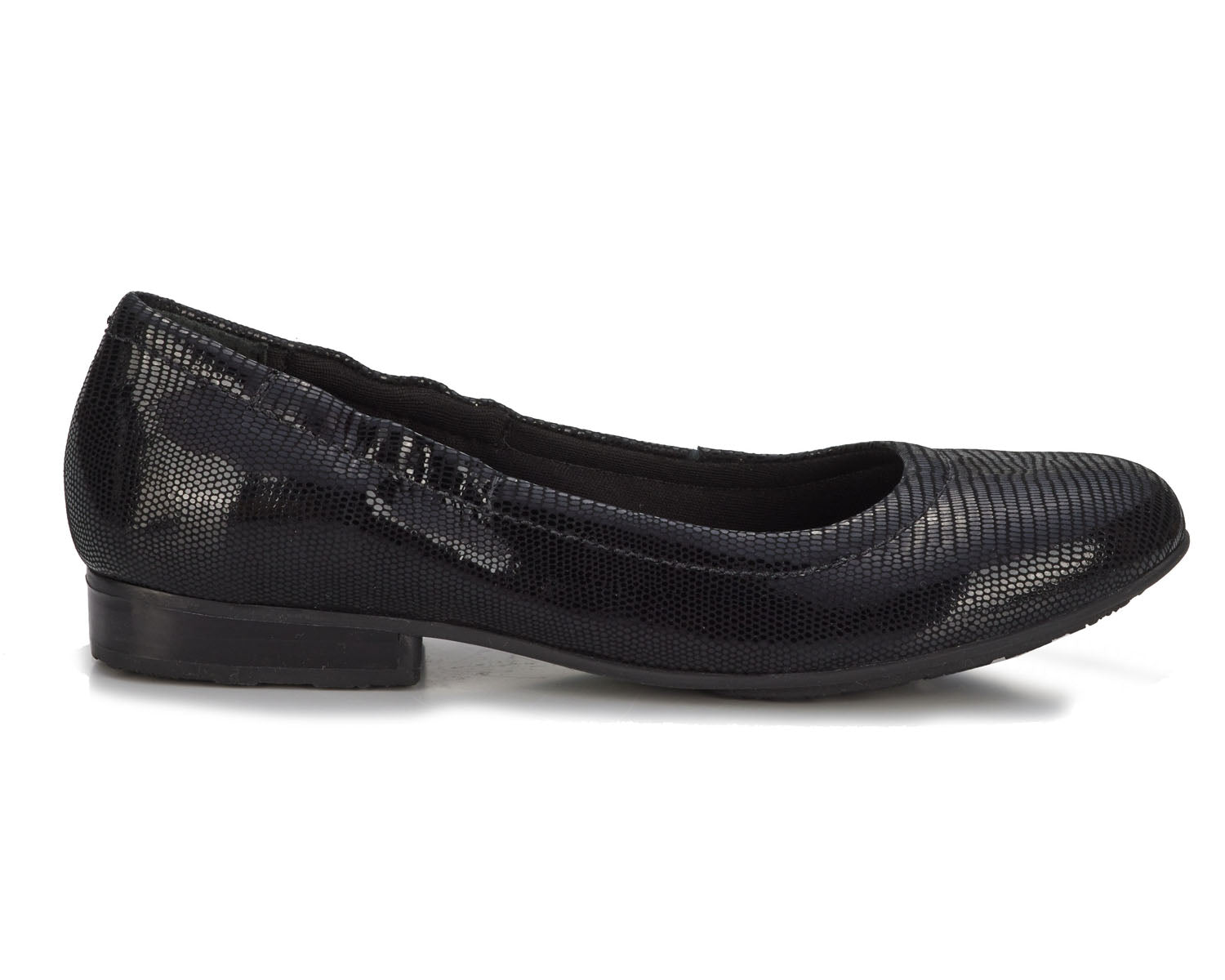 Black Patent Lizard Print Leather-TESS BY ROS HOMMERSON 4