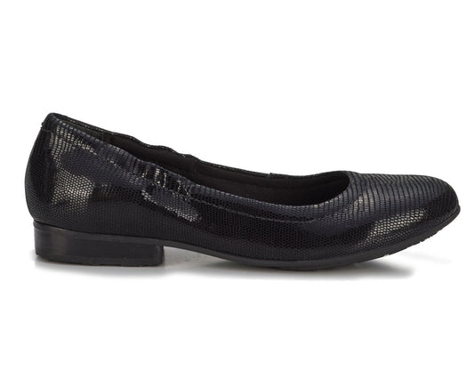 Black Patent Lizard Print Leather-TESS BY ROS HOMMERSON 4
