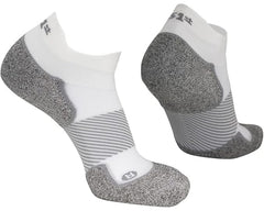 White-OS1st PB4 Pickleball Sock - No Show 1