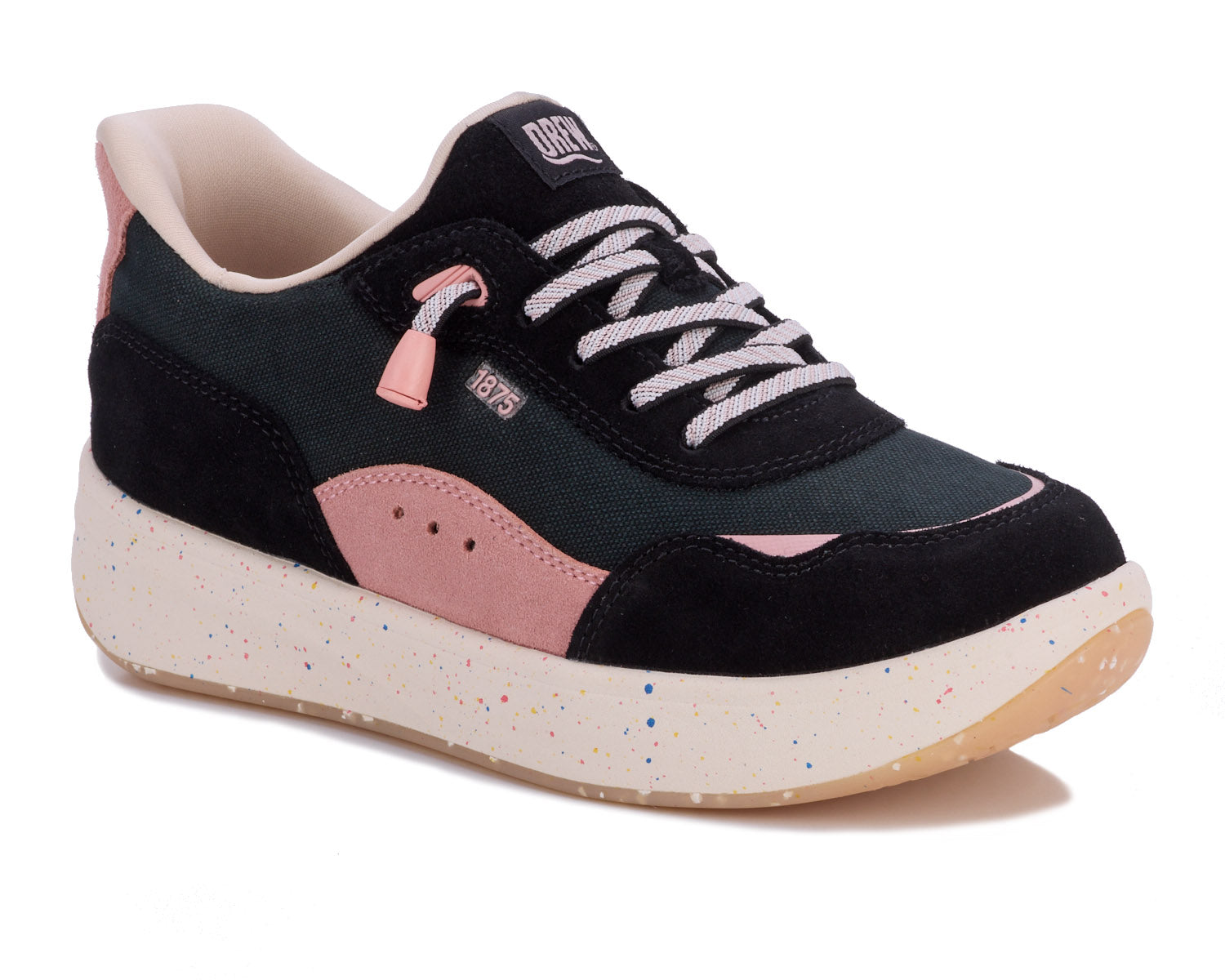 Black Suede Combo-WOMENS HOBBY BY DREW 1