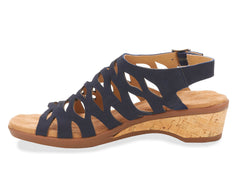 Navy Nubuck Leather-KATIA BY ROS HOMMERSON 5