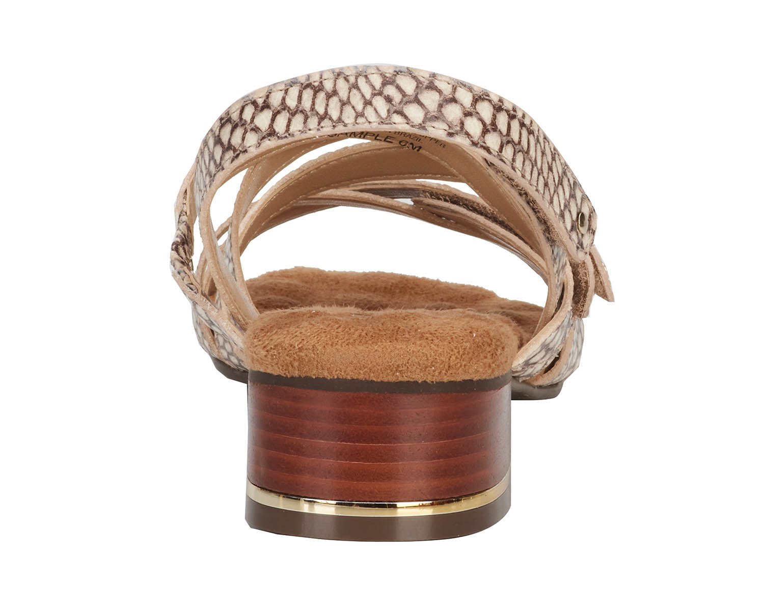 Roccia Snake Print Leather-BREEZE BY ROS HOMMERSON 3
