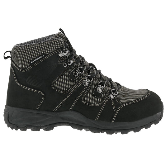 Black Nubuck Leather-Trek Boots BY DREW 5
