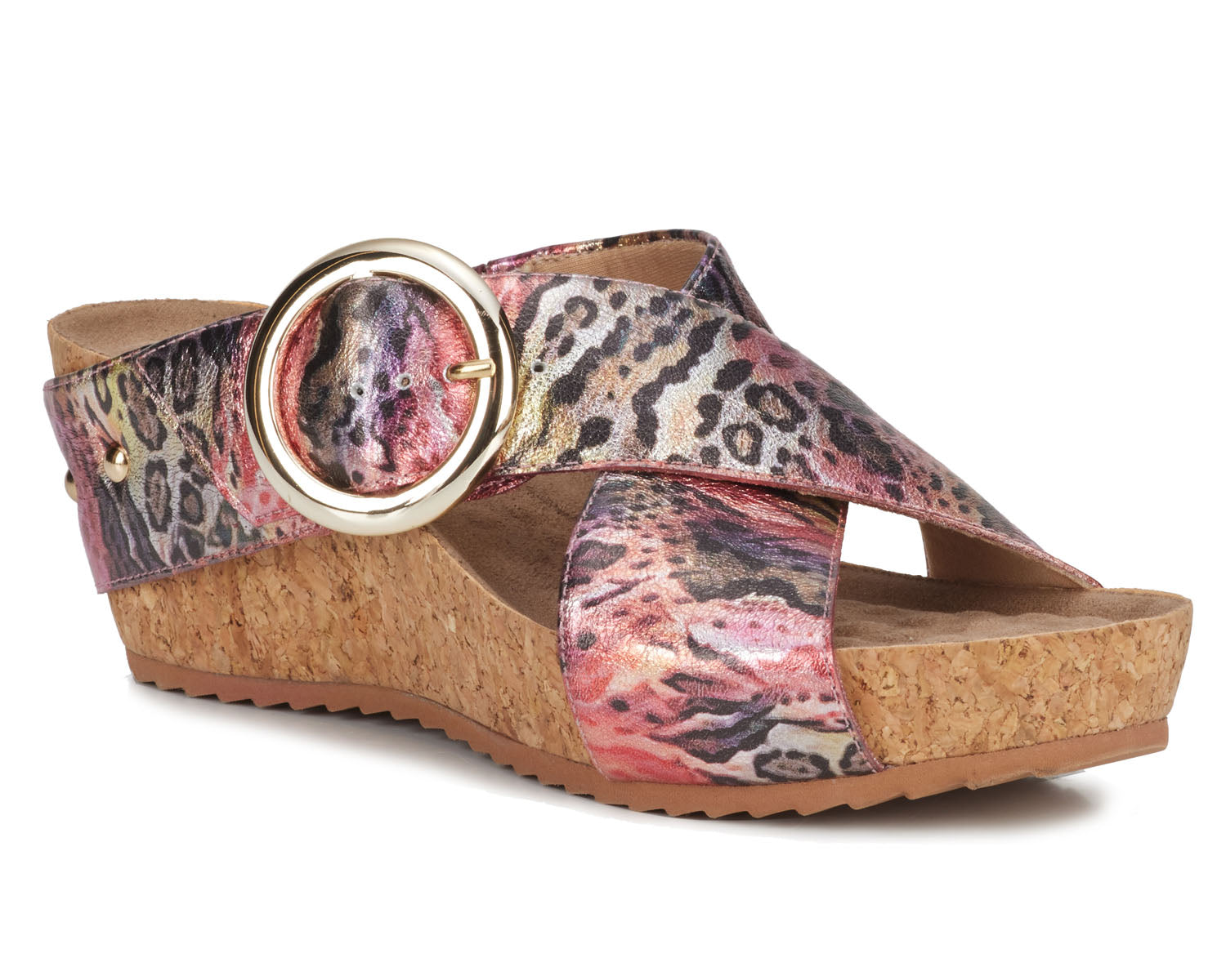 Pink Multi Leather-TABITHA II BY ROS HOMMERSON 1