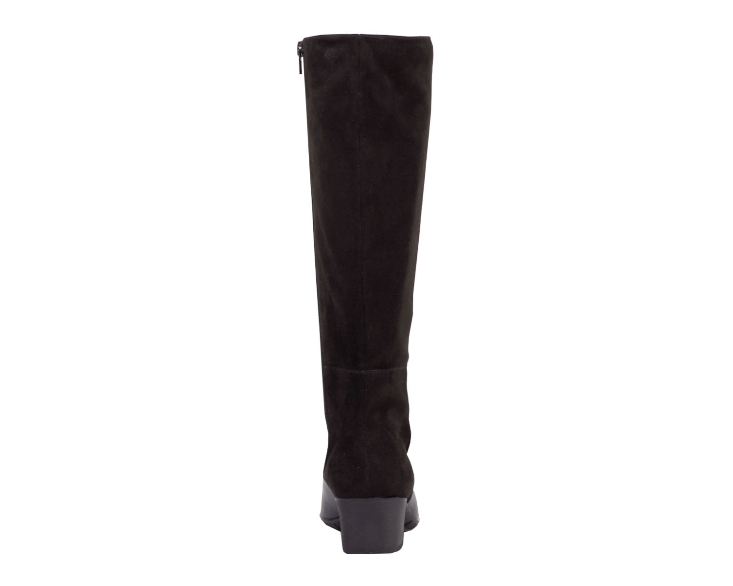 Black Leather  Stretch Suede Fabric-MIX MS BY ROS HOMMERSON 7