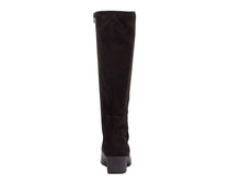 Black Leather  Stretch Suede Fabric-MIX MS BY ROS HOMMERSON 7