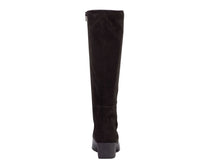 Black Leather  Stretch Suede Fabric-MIX WS BY ROS HOMMERSON 7