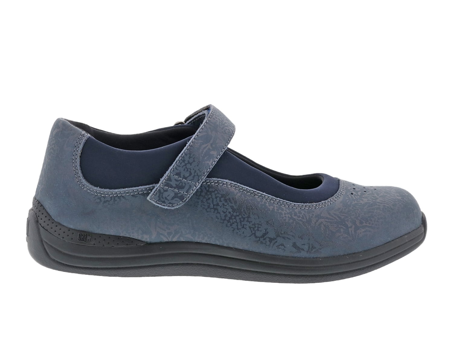 Navy Metallic Foil Leather-MEREDITH PUMP BY ROS HOMMERSON 6