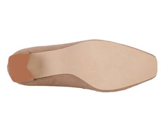 Light Taupe Suede Patent-MEREDITH PUMP BY ROS HOMMERSON 2
