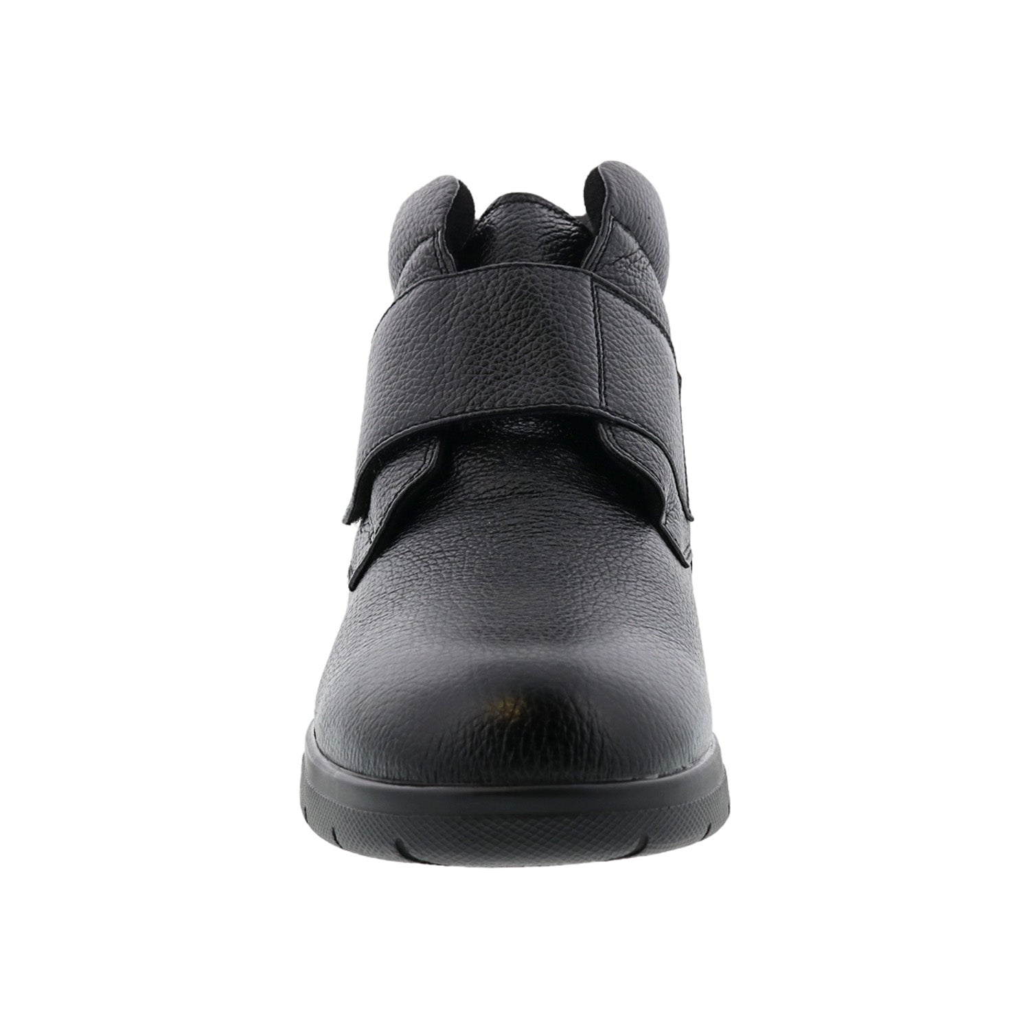Black Tumbled Leather-Big Easy Boots BY DREW 5