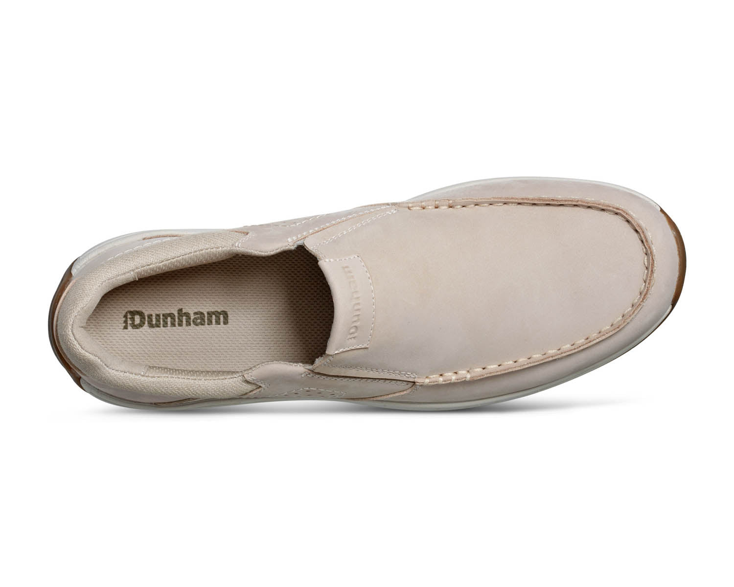 Taupe Grey-WAVES Slip-On Moc BY DUNHAM 4