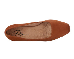 Tan Suede Patent Leather-MEREDITH PUMP BY ROS HOMMERSON 3