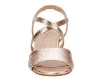 Gold Snake Print Leather-LIZA BY ROS HOMMERSON 4
