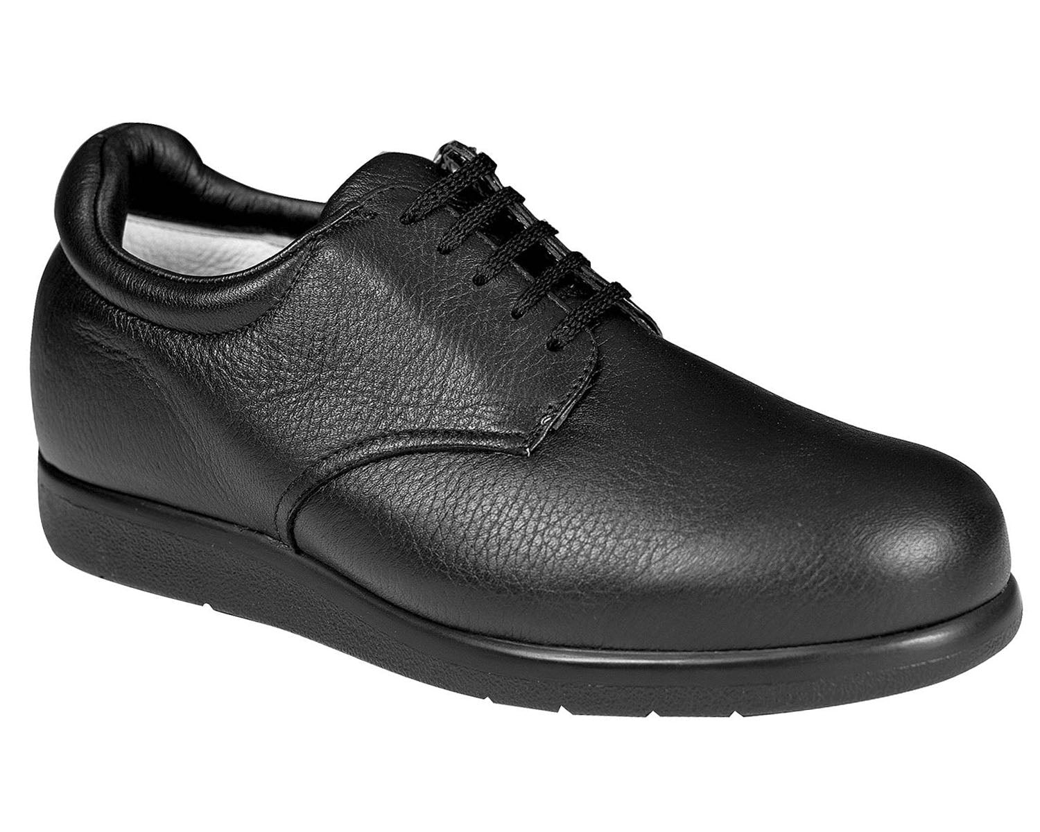 Black Pebbled Leather-Doubler BY DREW 1