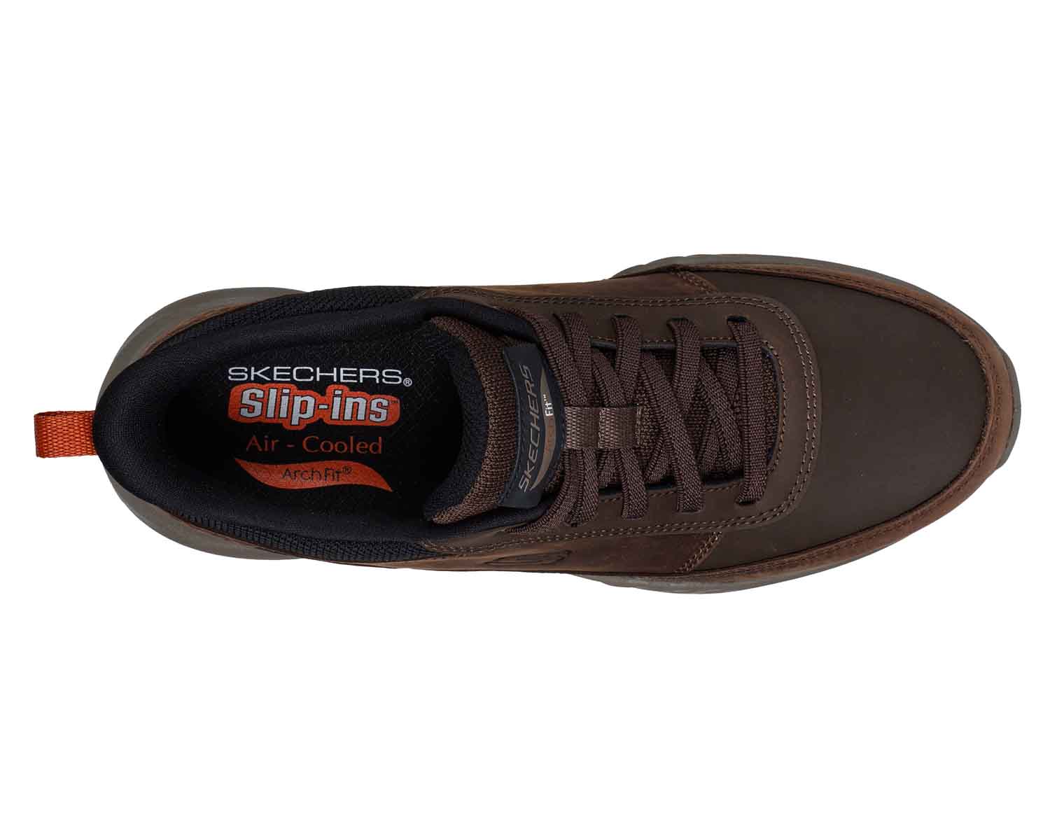 Cocoa-ARCH FIT ORVAN-MOXLEY SLIP-INS By Skechers 5