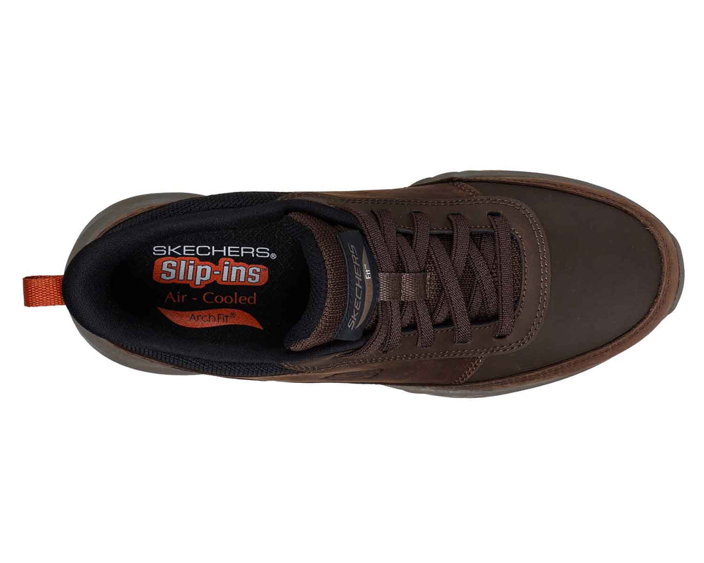 Cocoa-ARCH FIT ORVAN-MOXLEY SLIP-INS By Skechers 5