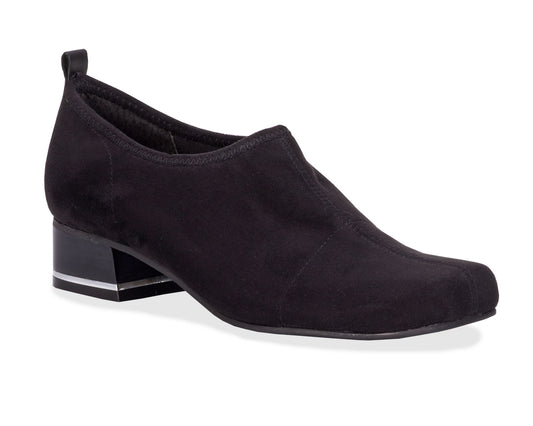Black Stretch Suede-ESTHER BY ROS HOMMERSON 1