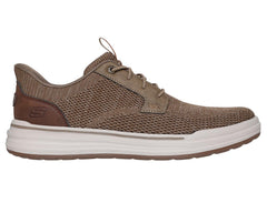 Taupe-STERLING - RAMONE SLIP-INS RELAXED FIT BY SKECHERS 3