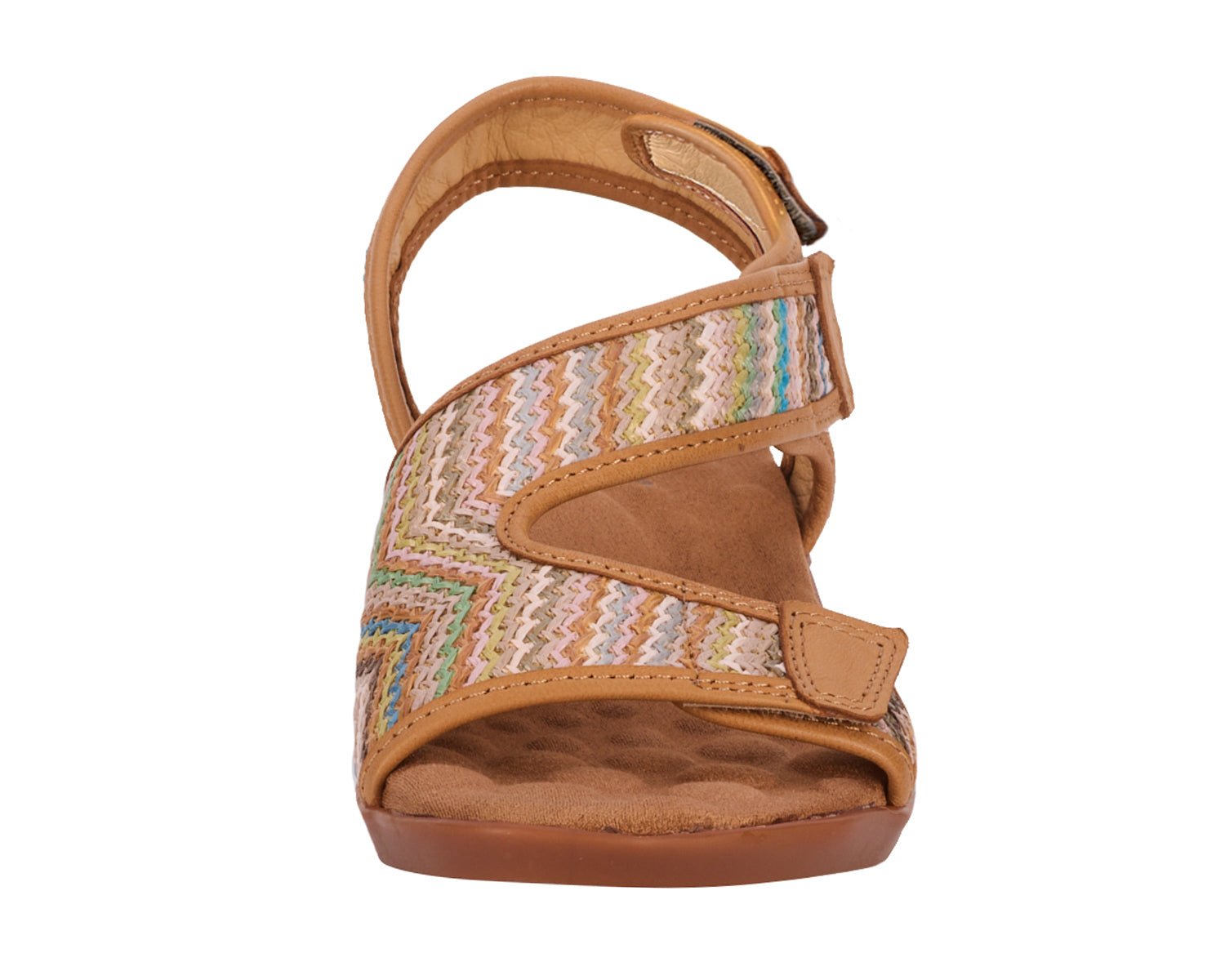 Multi Rafia Luggage Leather-KIMMI BY ROS HOMMERSON 6