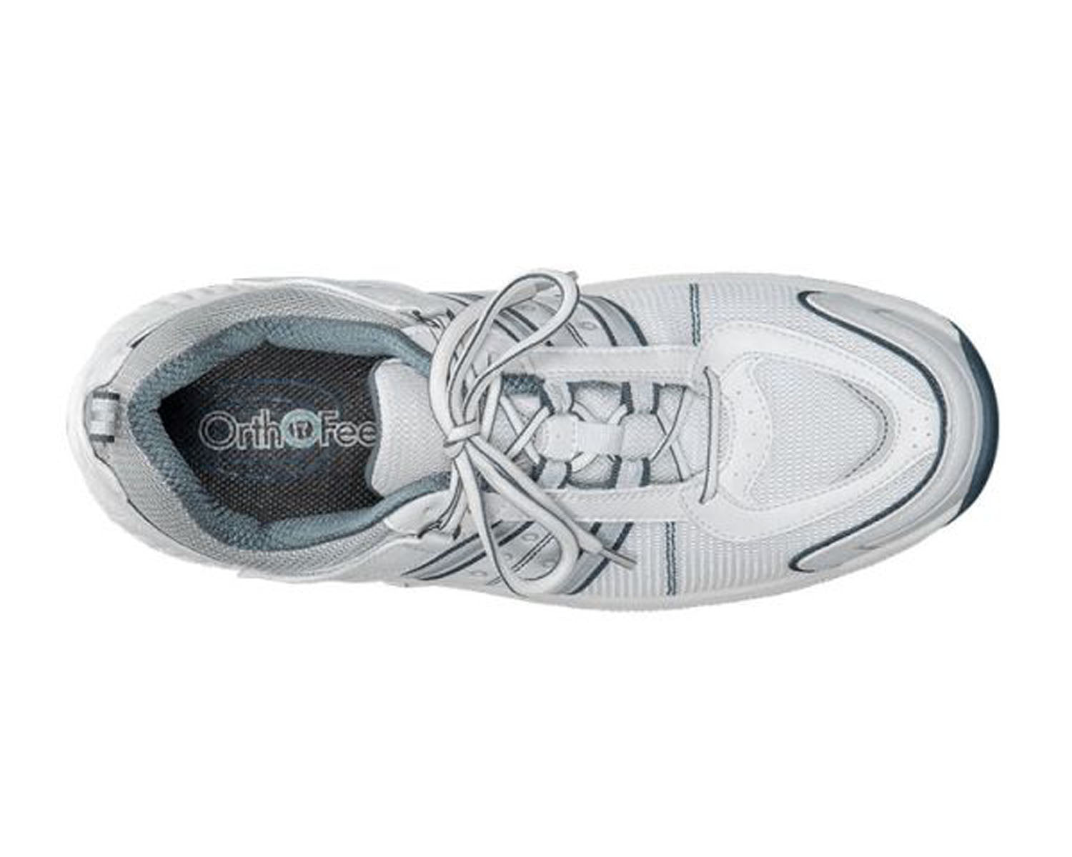 White-MONTEREY BAY Athletic Shoe BY ORTHOFEET 7