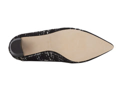 Black Tweed Fabric Leather-WC STEVIE 6