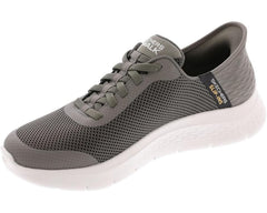 Brown-Go Walk Flex Hand Up Slip-In Skechers 4