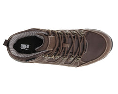 Dark Brown Leather-Canyon Boots BY DREW 3