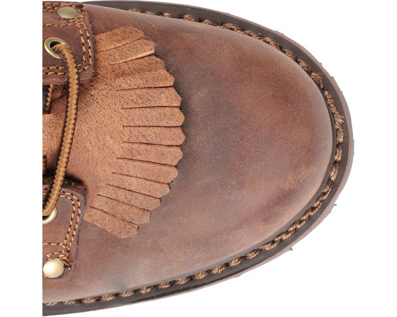 Brown Leather-28 Series Grizzly 6 Soft Toe Waterproof Work Boot by Carolina 4