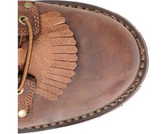 Brown Leather-28 Series Grizzly 6 Soft Toe Waterproof Work Boot by Carolina 4