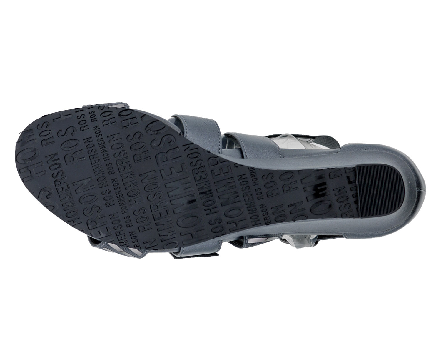 Pewter Gunmetal Leather-VOLUPTUOUS BY ROS HOMMERSON 4