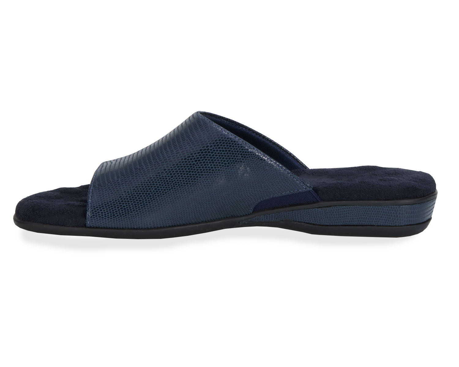 Navy Lizard Print Patent Leather-CAM II BY ROS HOMMERSON 5