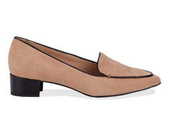 Nude Suede Black Patent-HONEY BY ROS HOMMERSON 5