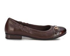 Brown Croc Patent Leather-TRISTA BY ROS HOMMERSON 3