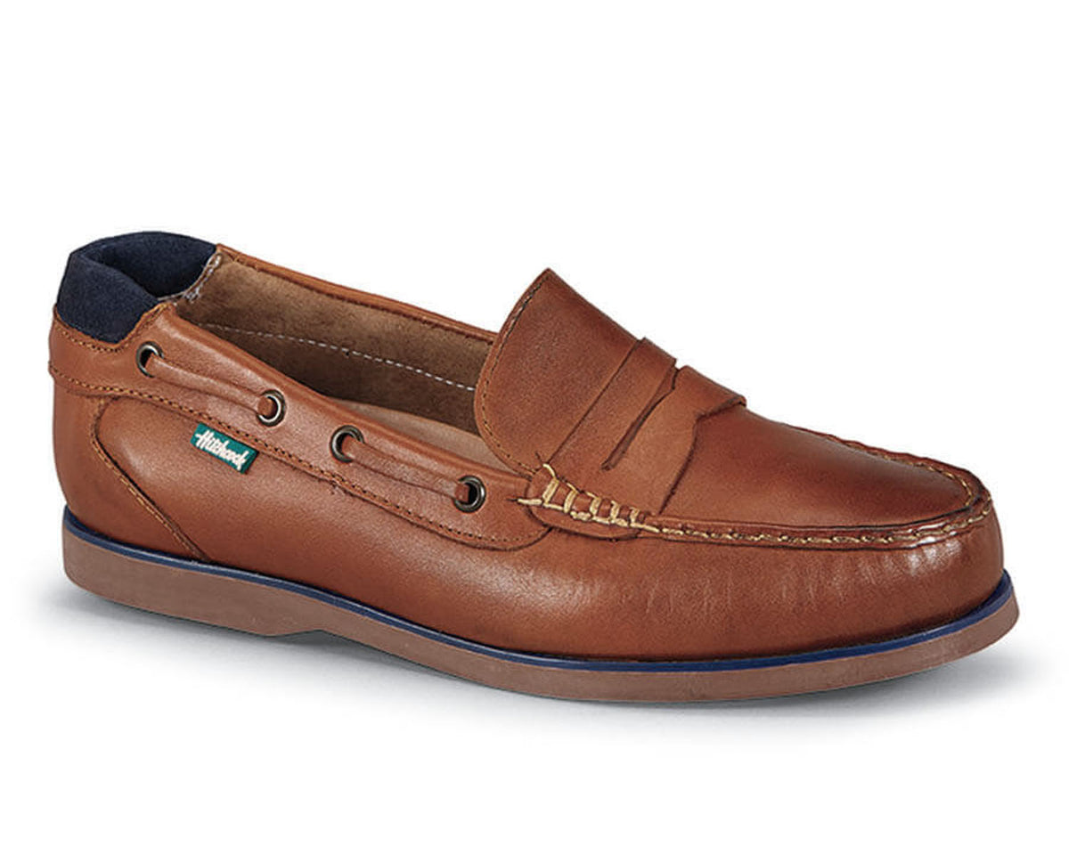 Tan-Boat Sole Loafer Hitchcock 1