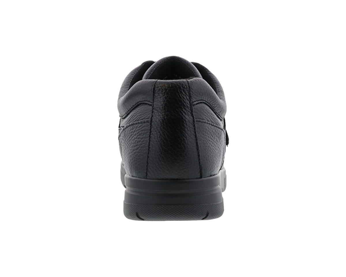 Black Tumbled Leather-Traveler V BY DREW 5