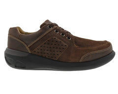 Brown Suede Leather-MILES BY DREW 7