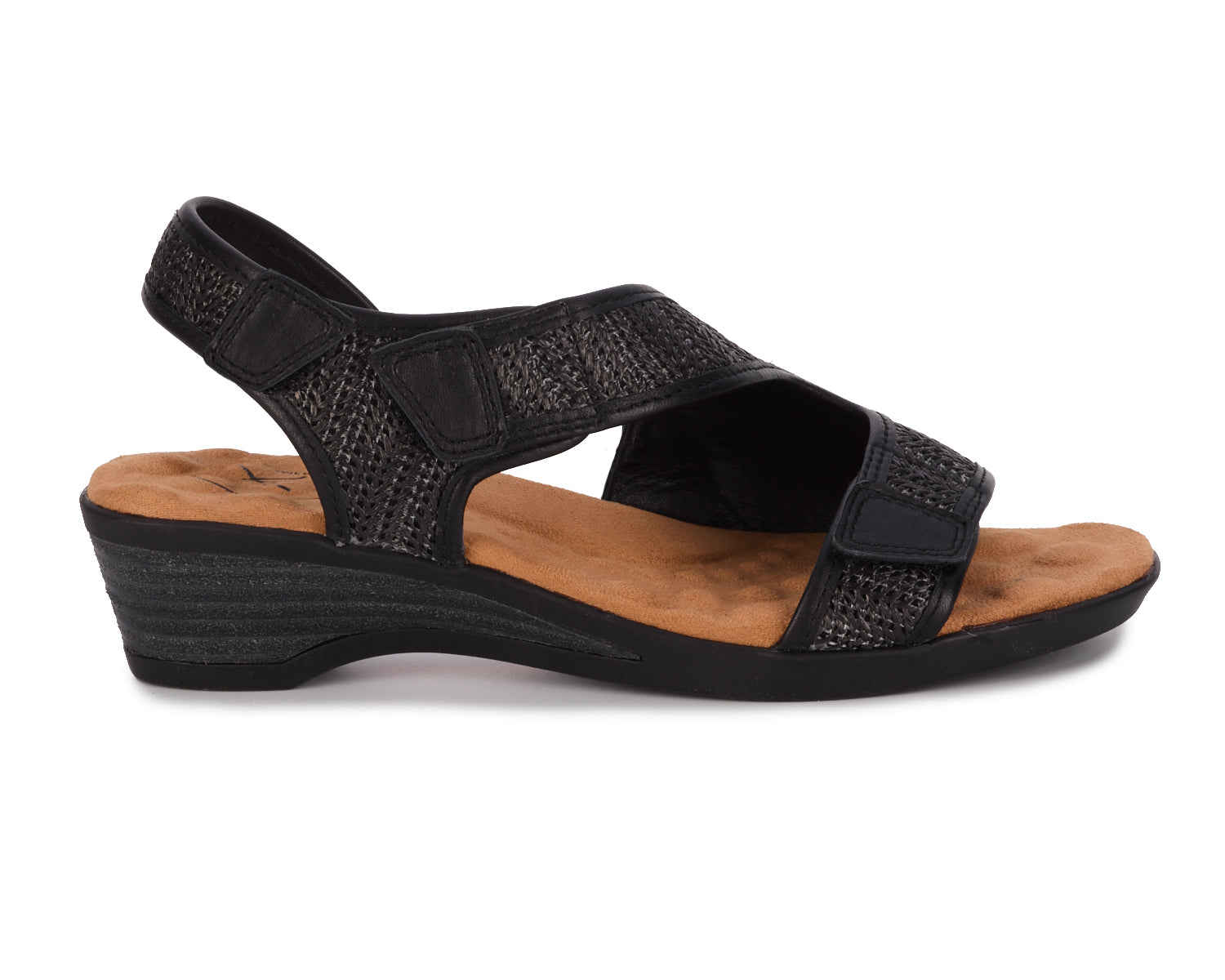 Black Raffia Leather-KIMMI BY ROS HOMMERSON 7