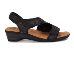 Black Raffia Leather-KIMMI BY ROS HOMMERSON 7