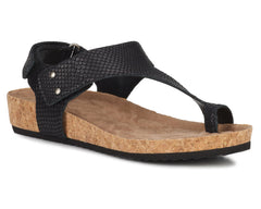 Black Matte Snake Leather-PRESTON BY ROS HOMMERSON 1