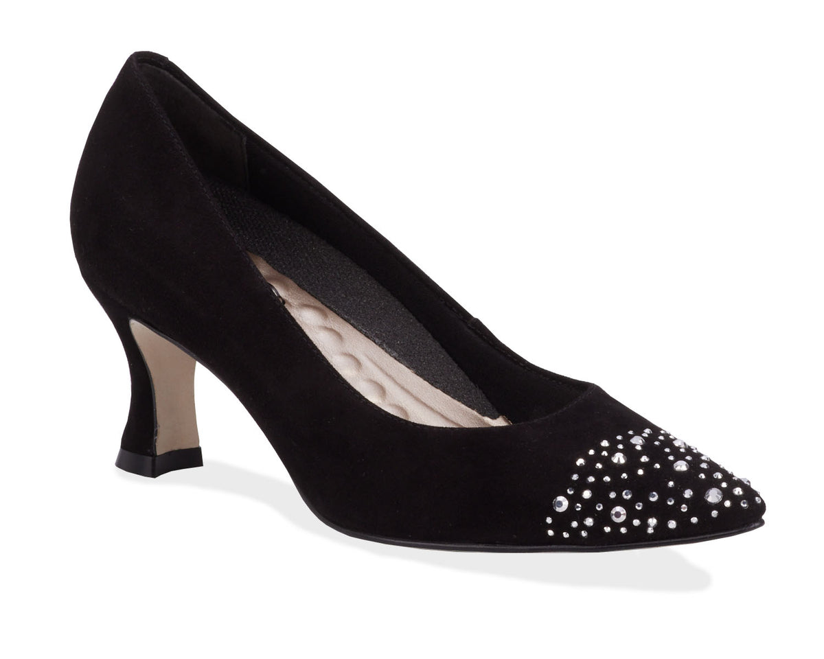 Black Suede Leather-SADEE BY ROS HOMMERSON 1