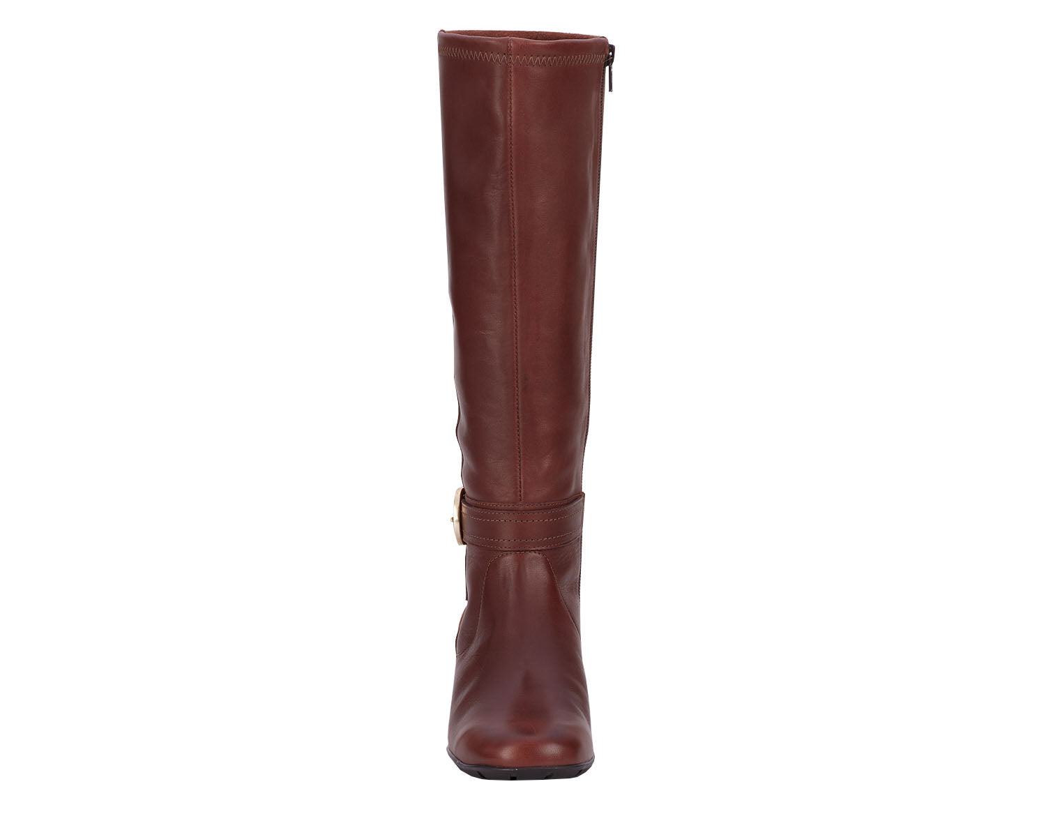 Tobacco Leather  Stretch Suede Fabric-MAX WWS BY ROS HOMMERSON 7