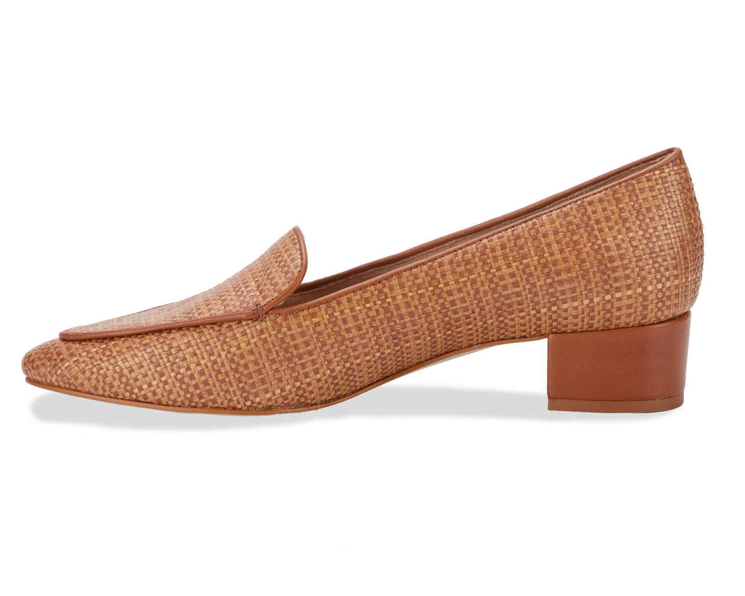 Raffia Textile  Luggage Leather-HONEY BY ROS HOMMERSON 4