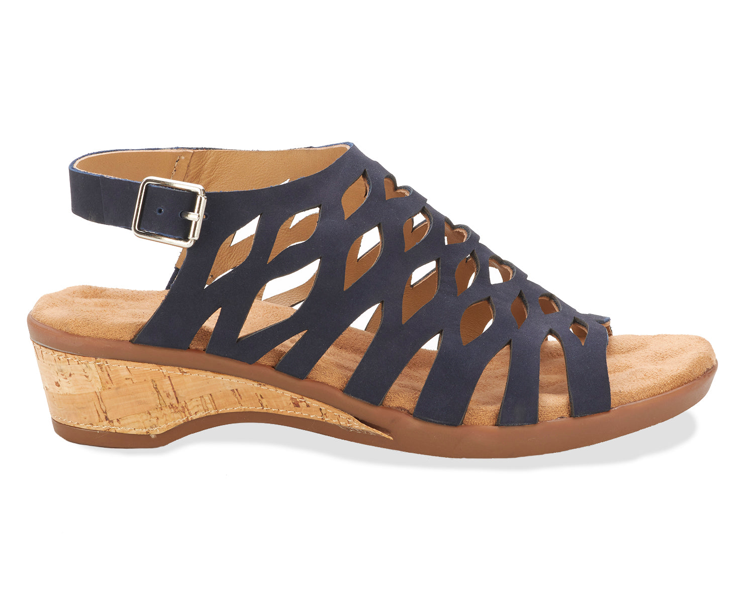 Navy Nubuck Leather-KATIA BY ROS HOMMERSON 6