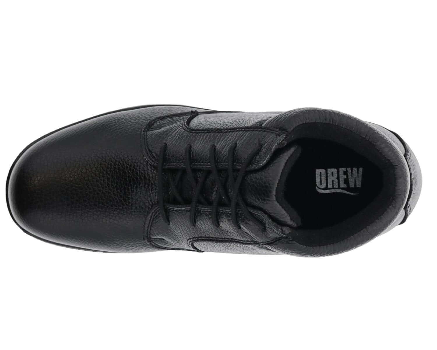Black Pebbled Leather-Tucson Boots BY DREW 6