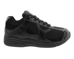 Black Leather Black Mesh-SURGE BY DREW 4